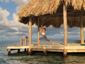 Four Locks & Four Keys - Yoga on a dock